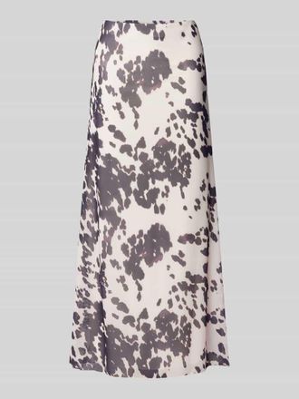 Gina Tricot Maxirock mit elastischem Bund in Offwhite, Gr&ouml;&szlig;e M