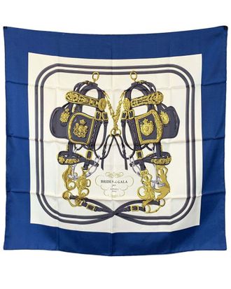 Herm&egrave;s Silk Scarf Carre 90 (Authentic Pre-Loved)