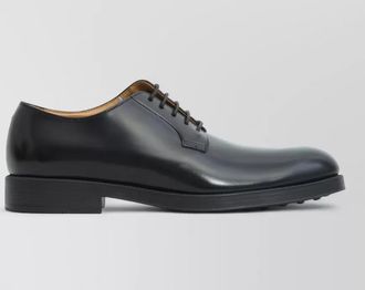 Tod's leather derby shoes