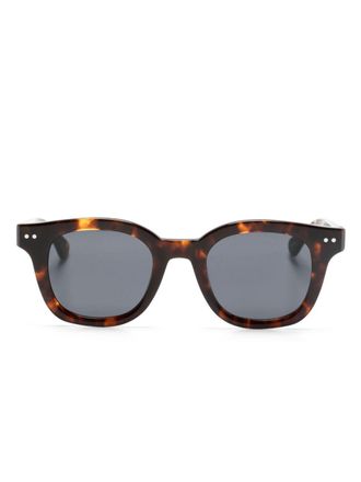 Peter and May Lily Of The Valley zonnebril met wayfarer montuur - Bruin