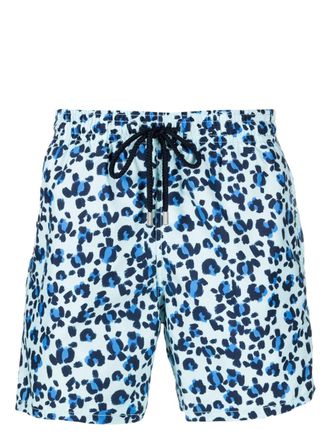 Vilebrequin Costume da bagno con stampa - Blu