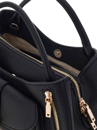 Guess Womens Satchel Black Polyurethane Satchel-bags
