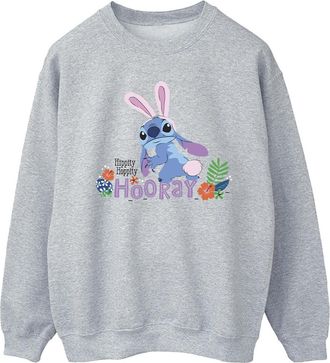Disney Heren Lilo & Stitch Hippity Hop Stitch Sweatshirt (Sportgrijs)