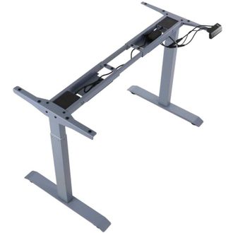 OEM Escritorio (mesa) Met&aacute;lico De Dos Motores Con Estructura Y Ajuste El&eacute;ctrico De Altura, El&eacute;ctrico Prato 04-2t/a Gris