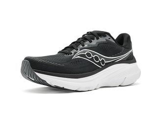 Saucony Guide 19 Mens Shoes Black/Silver : 12.5 4E - Extra Wide, Synthetic