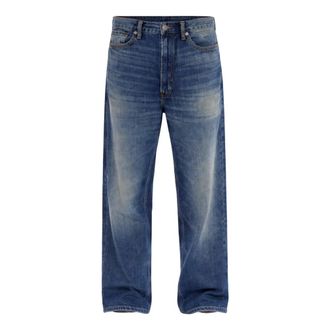 Nine In The Morning Wide Jeans, male, Blue, Size: W33 Albert Wide Jeans