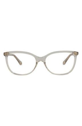 Chlo&eacute; Core 52mm Optical Glasses in Beige Beige Transparent at Nordstrom Rack