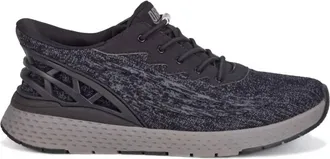 Drew Mens Explore Shoes In Black Mesh Combo