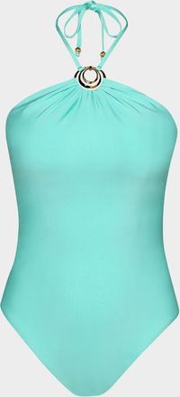 Sunshine 79 Gypset Halter One-Piece Swimsuit