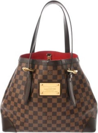 Louis Vuitton Brown Damier Canvas Tote Bag (Pre-Owned)