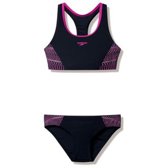 Speedo Placement 2 Piece Bikini f&uuml;r Damen | bunt