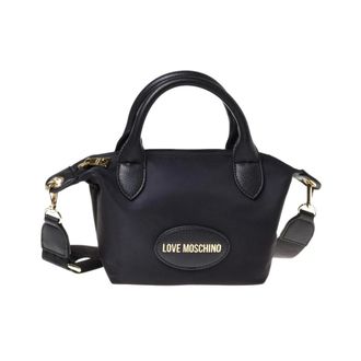 Love Moschino Dames, Tassen, Zwart, Maat: ONE Size Nylon