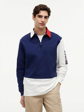 Tommy Hilfiger Polo de rugby color block Tommy x U.S. Sail GP Team