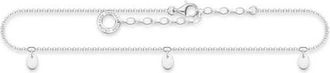 Thomas Sabo Enkelband Plaat Zilver Ak 0025-001-21-L27V - Dames - Armbanden - Grijs - ONE Size - Accessoires