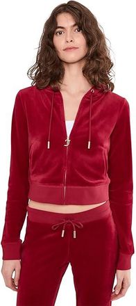 Juicy Couture Og Blink Track Jacket Womens Sweatshirt Red Carpet : LG (US 10-12), Polyester/Spandex