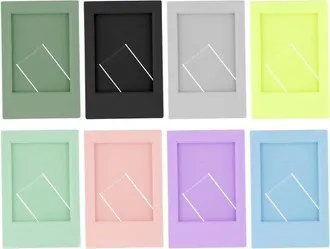 OEM Juego De 8 Mini Marcos De Fotos - 9,2 X 6 Cm, Marcos De Fotos Coloridos Para Fotos Polaroid E Instax, Bordes De Fotos Compactos De 3 Pulgadas