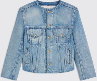 Celine Giacca di jeans candeggiata