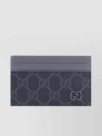 Gucci gg supreme textile wallet