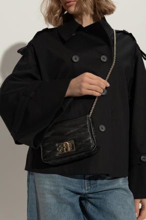 Furla Shoulder Bag 1927 Mini, Womens, Black