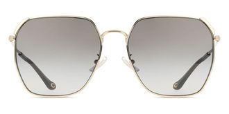 Coach HC7165D CR638 Asian Fit 90053C Womens Sunglasses Gold Size 60
