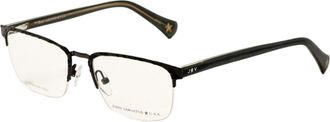 John Varvatos Mens 53 mm Black Opticals