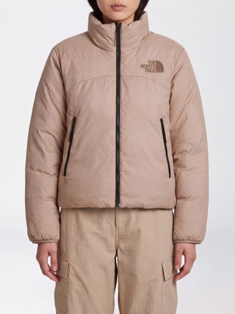 The North Face Piumino corto in nylon con collo a imbuto e chiusura zip