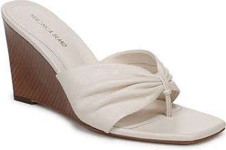 Veronica Beard Tullia Wedge Sandal in Ecru at Nordstrom, Size 5.5