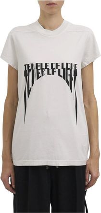Rick Owens T-Shirt Small Level - - Tops - Donna - Beige - S