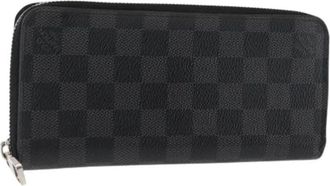 Louis Vuitton Pre-owned Wallets, female, Black, Size: ONE SIZE Pre-owned Canvas Wallet