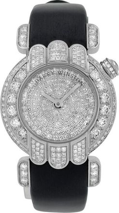 Harry Winston Pre-owned Harry Winston Premier Bijou 202-Lq27W Diamonds 50 Gr. 18K Gold Diamond Diamond Dial Ladies Watch 202-LQ27W