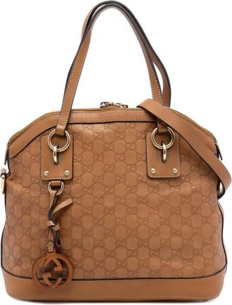 Gucci Pre-owned Gucci Medium ssima Charm Dome Satchel Ladies UEVKS0NJ556X6LIA