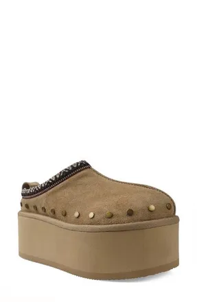 Candie's Salina Platform Clog in Sanse at Nordstrom, Size 11