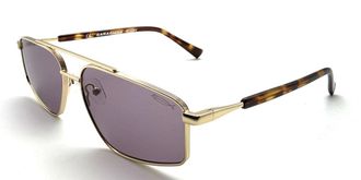 Saraghina BART 399MT Mens Sunglasses Gold Size 58