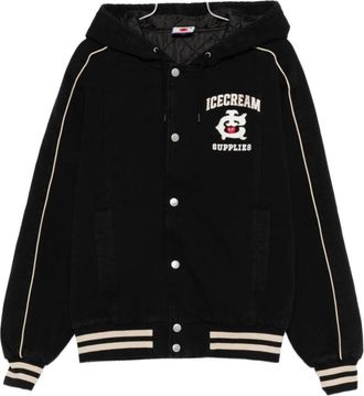 Icecream Bomber Jassen - Heren - Bomber jackets - Zwart - S - Jassen