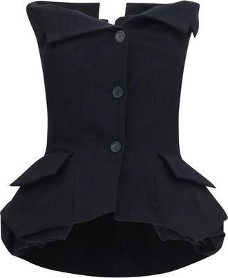 Magda Butrym Silk Womens Blouse