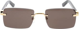 Cartier Accessoires, unisex, Geel, ONE Size, Stijlvolle zonnebril voor zonnige dagen