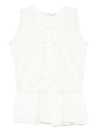 B+ab Mouwloze top en rok - Wit