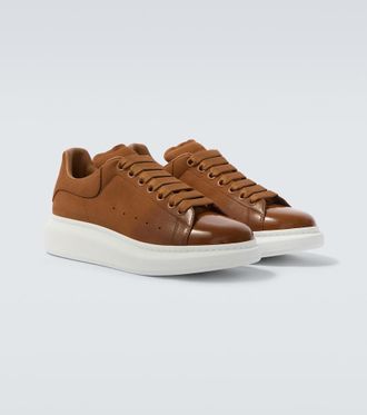 Alexander McQueen Oversized leather sneakers