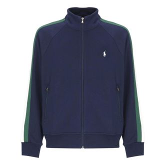 Ralph Lauren Sudadera de punto con cremallera completa - Sweatshirts & Hoodies - Hombre - Azul - XL