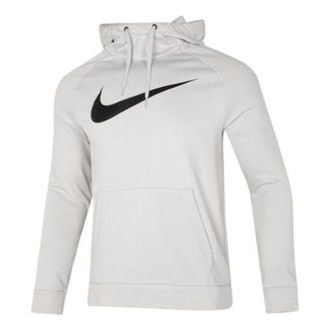 Nike Mens Nike Casual Sports Logo Hooded Breathable Pullover White CZ2426-072