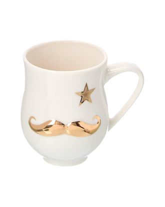 Jonathan Adler Gilded Mr. & Mrs. Muse Mug