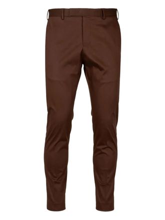 Pantaloni Torino flat-front trousers - Brown