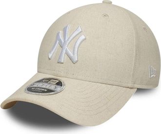 New Era Unisex Cap 9forty M-Crown Cream Linen Hat
