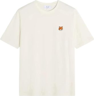 Maison Kitsun&eacute; T-Shirts - Heren - T-shirts - Beige - XL - Tops