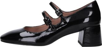 Bibi Lou With Heel - Dames - Pumps - Zwart - 37 EU - Leer - Schoenen