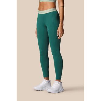 Castore Adapt Legging Polyester Dames Donker Turquoise Sportleggings