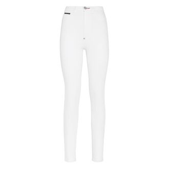 Philipp Plein Dames, Jeans, Wit, Maat: W28 Katoen