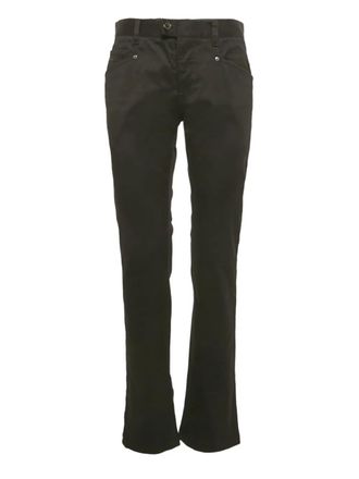 PRADA ブラックフレアスラックス サイズ50 Prada side zip flare slacks
