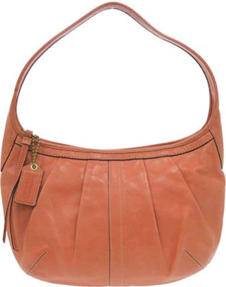 Coach Leather Shoulder Bag (Pre-Owned)