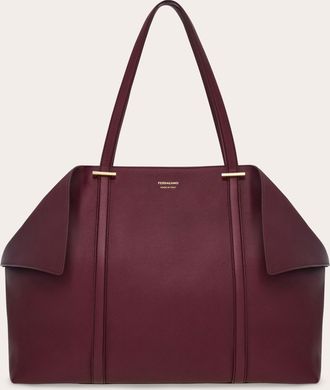 Ferragamo Women Folded tote bag (L) Violet
